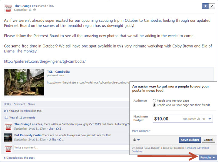 Facebook's Sponsored Stories