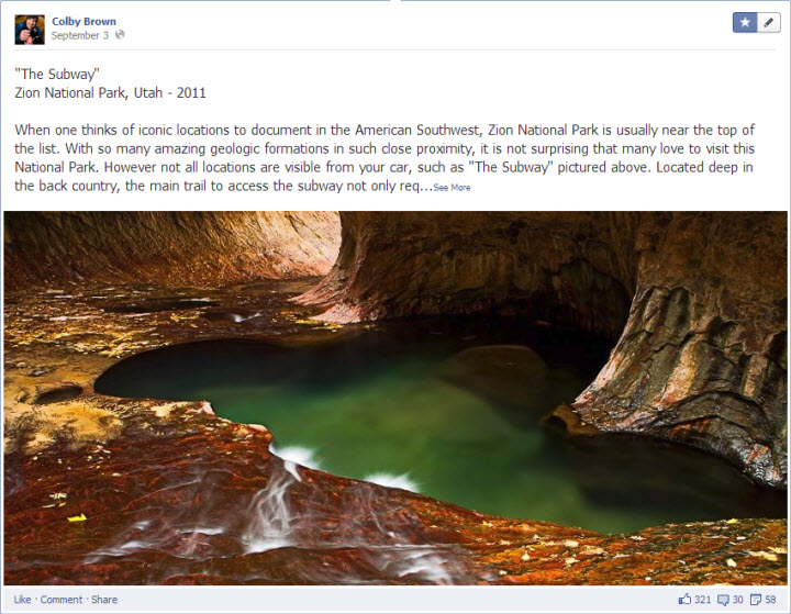 The Subway on Facebook