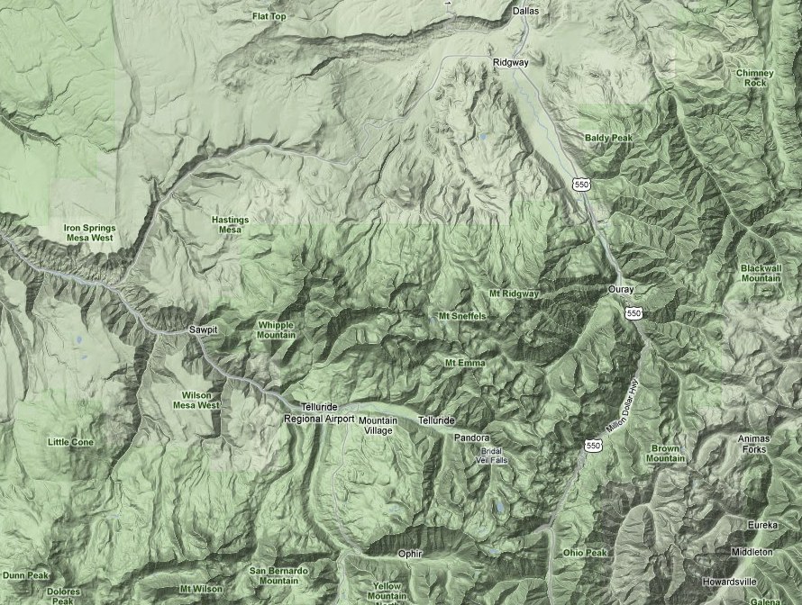 San Juan Region of Colorado