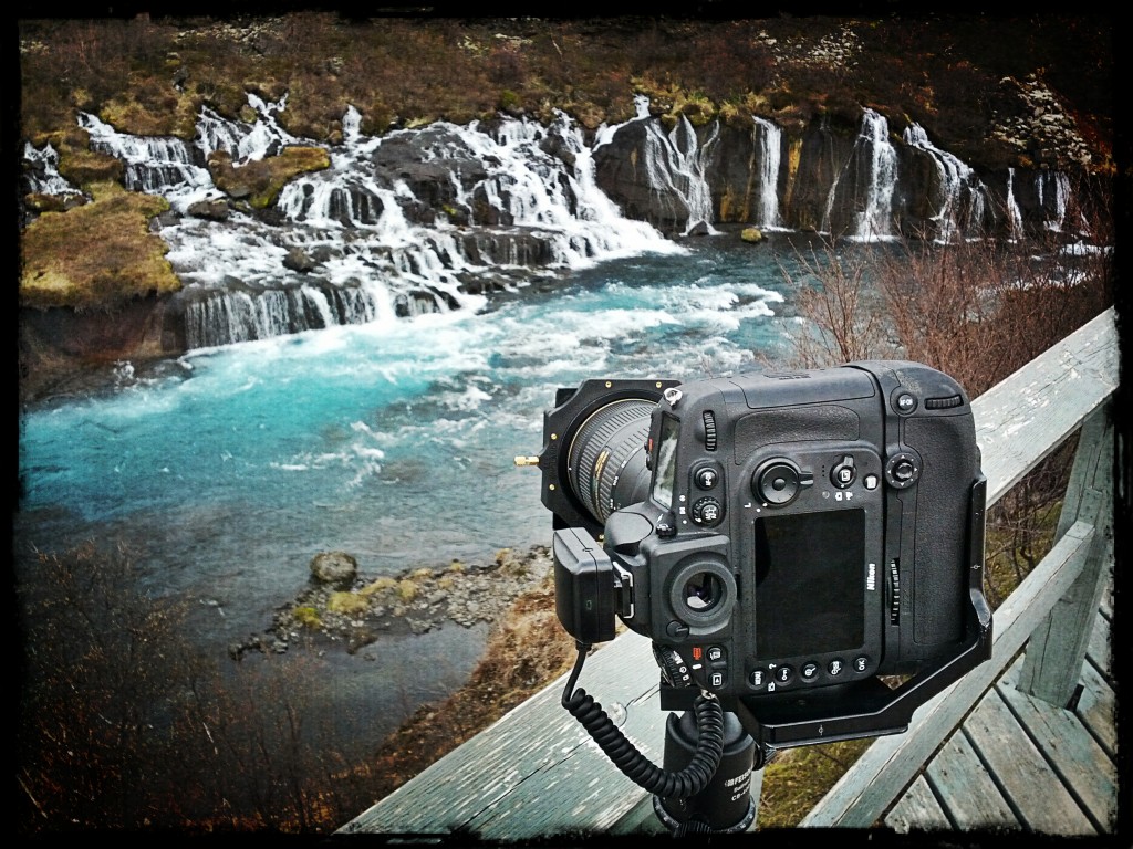 Barnafoss Waterfall in Iceland Barnafoss Waterfall in Iceland