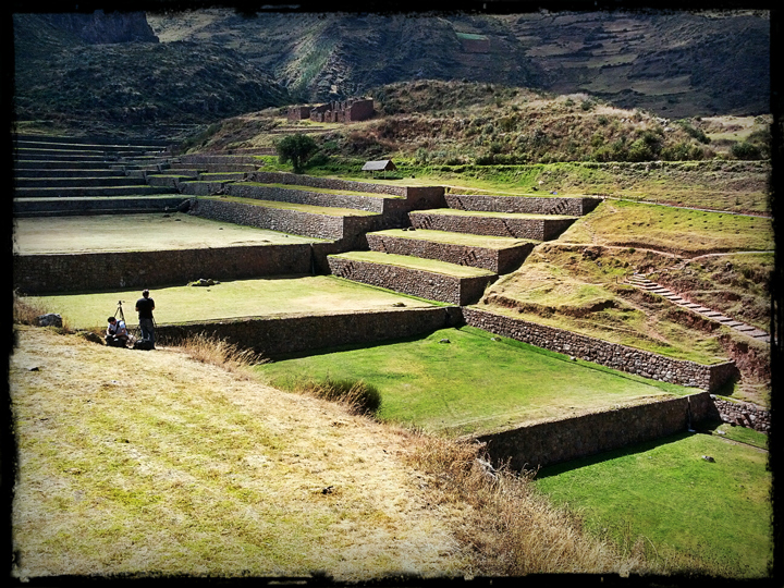 The Inca Ruins of Tipon Visiting the Ruins of Tipon outside Cusco, Peru