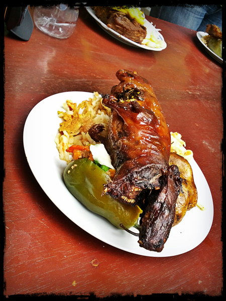 Cuy also Known as Guinea Pig Cuy in Peru for Lunch