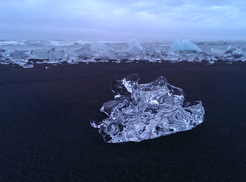 Icelands Glacier Bay with the HTC One