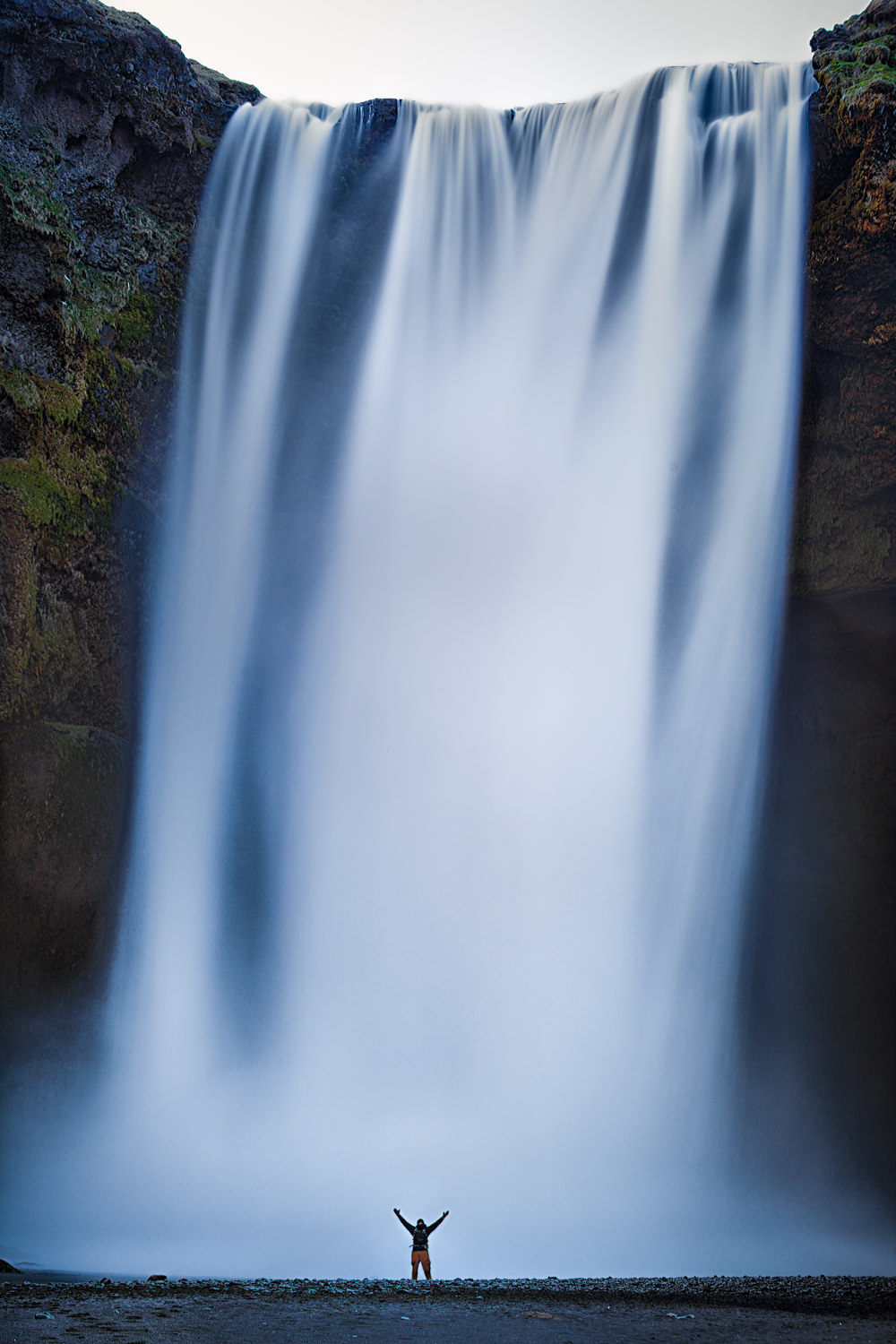 Standing in front of Skogarfoss Iceland Photo Workshop