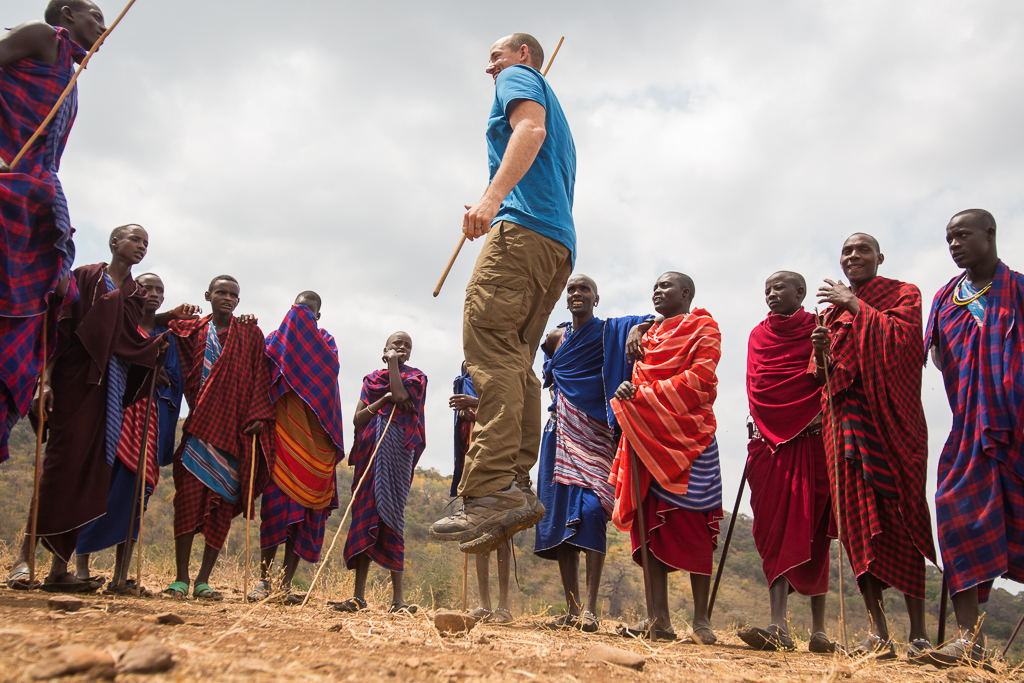 Spending some time with the Maasai in Tanzania