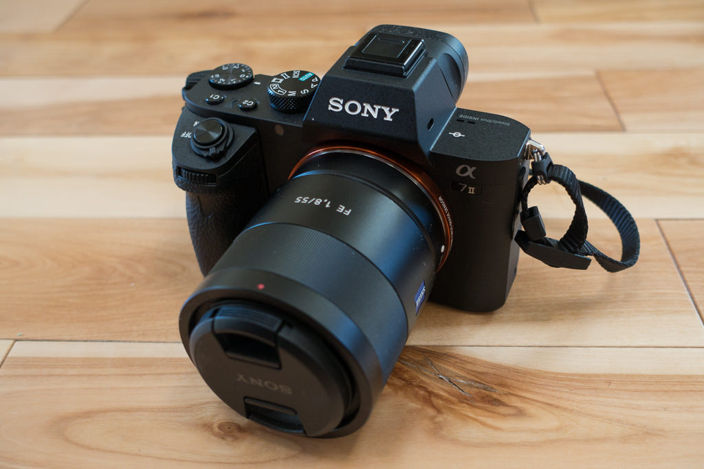 Sony a7II with Sony 55 1.8 fe