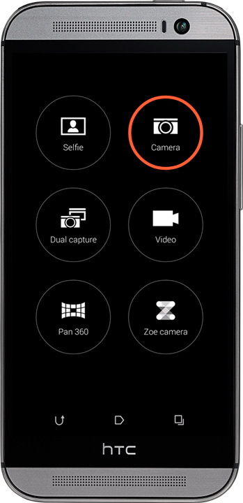 M8 Camera Menu