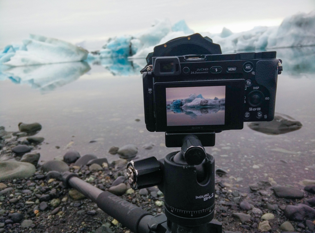 Sony a6000 in use in Iceland