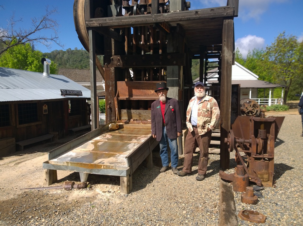 Old Stamp Mill from the Gold Rush