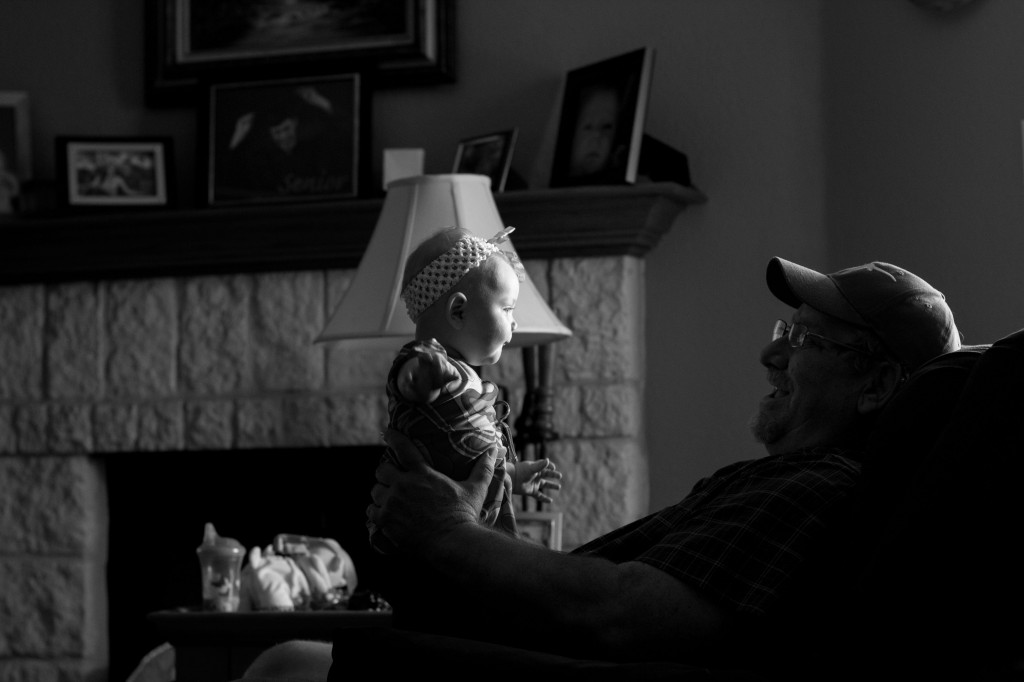 Grand Father and Grand Daughter