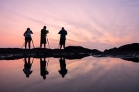 Photographer-Reflections-Sunset-Big-Island-Photo-Workshop