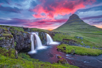 Kirkjufellsfoss Sunset