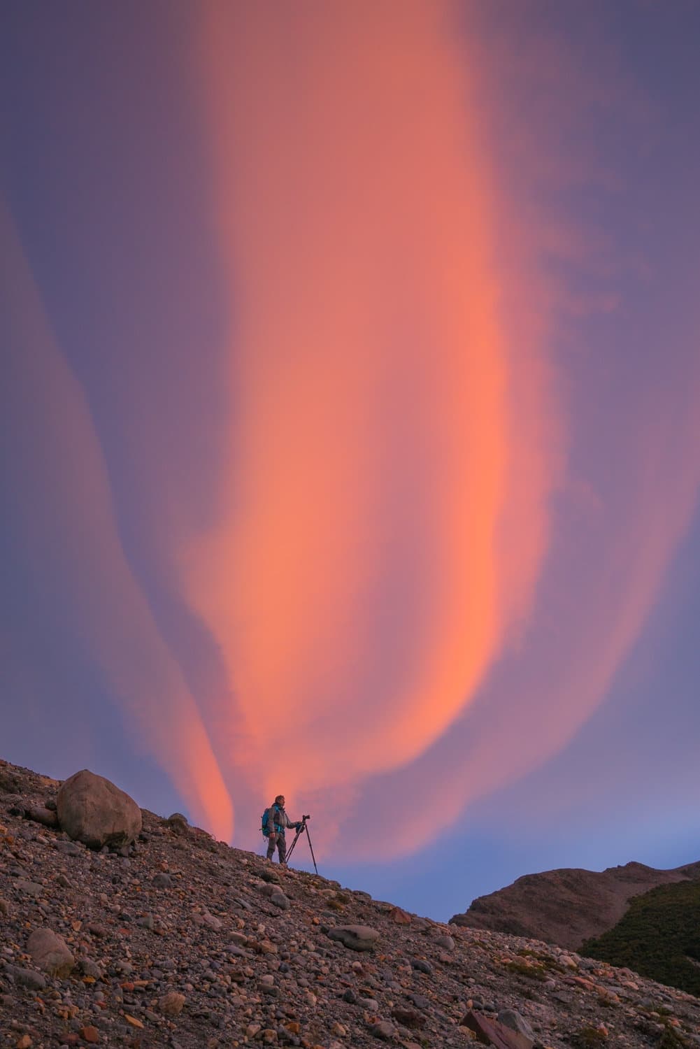 Photographer-Sunset-Cerro-Torre-Patagonia-Photo-Workshop