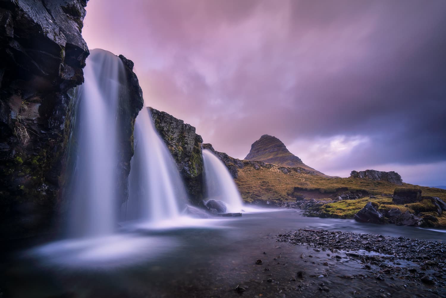 Iceland_Kirkjufellfoss_Sunset_Colby_Brown