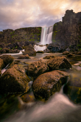 Oxarafoss_Sunset_Iceland_Sony_16-35f28GM