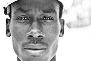 Construction worker in Carrefour Haiti Portrait
