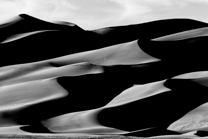 Outside Alamosa Colorado the Great Sand Dunes National Park