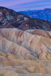 Dawn at Zabriski Point in Death Valley National Park California