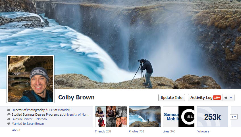 Colby Browns Facebook Cover Image