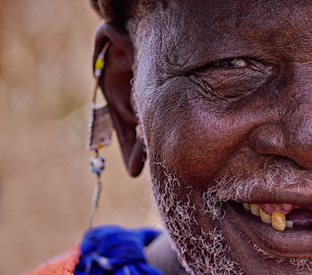 A photo of a Maasai Chief taken with a Phase One IQ260 in Africa