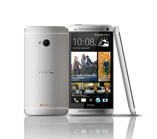 Front Media Photo of the HTC One