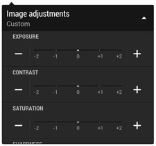 Image-Adjustments HTC One