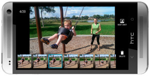 The Burst Mode for the Android HTC One
