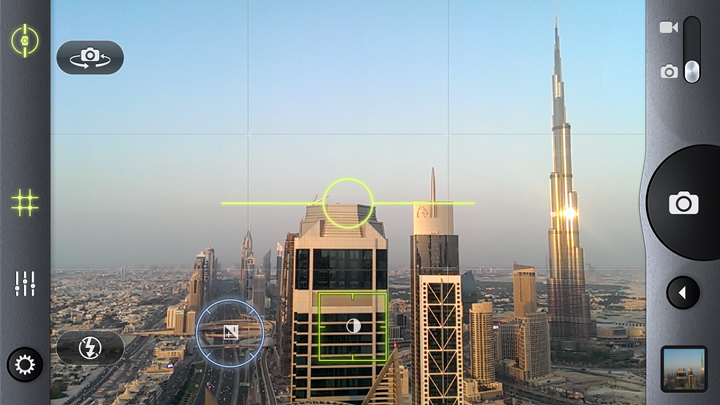 Screenshot of me photographing the Burj Khalifa, the worlds tallest building.