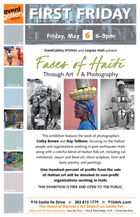 910arts hosts the Face's of Haiti Photography Exhibition