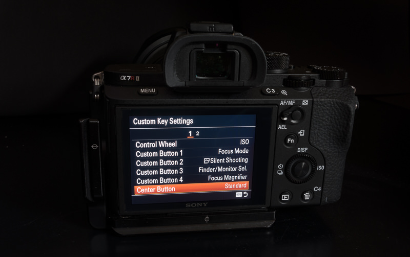 Focal Point Adjustment Sony a7rII