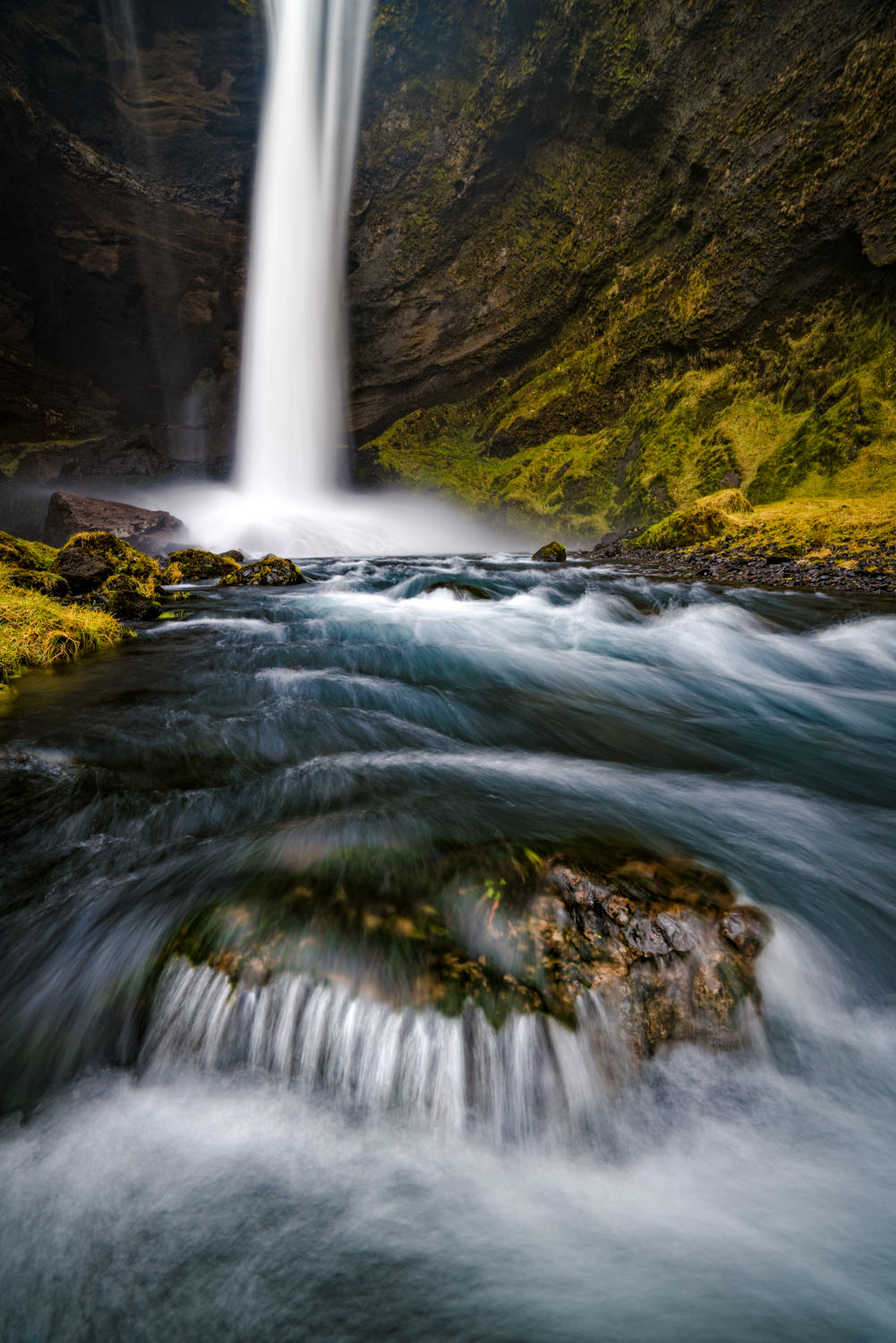 Hidden Waterfall in Iceland. Taken with Sony a7R II + Sony 16-35 f/4.
