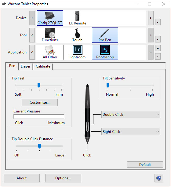 Wacom Companion 2 Customizations