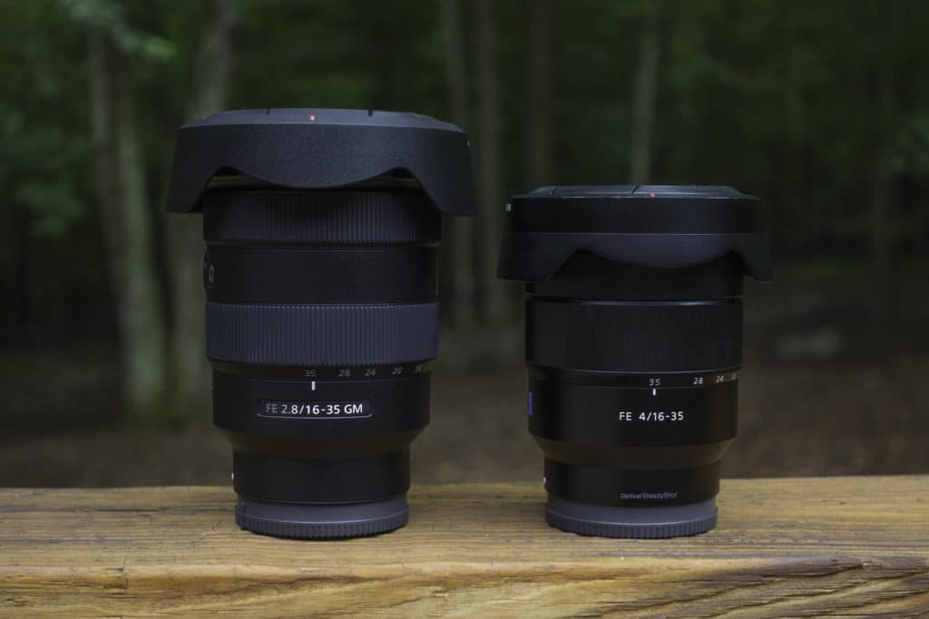 Sony 16-35 f/2.8 GM vs Sony 16-35 f/4 FE