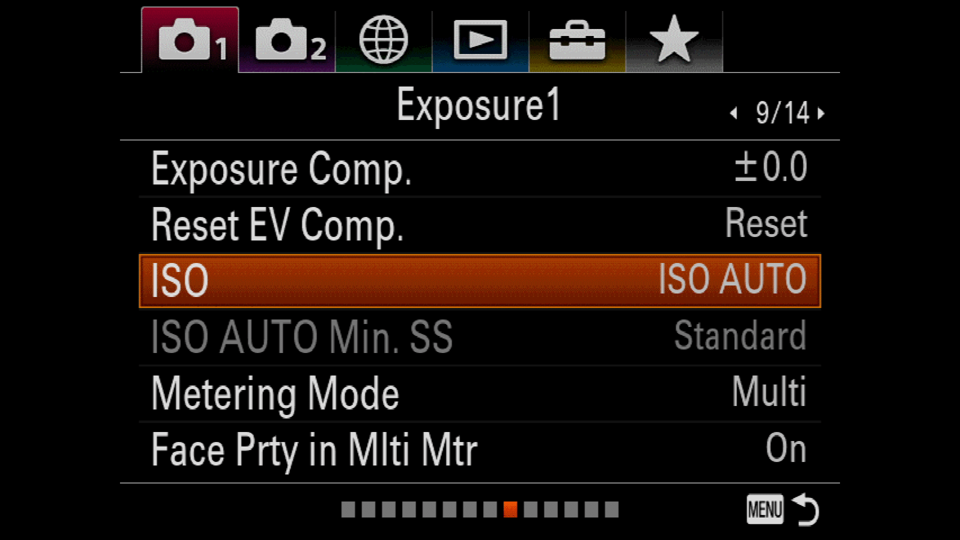 Sony a7R II ISO AUTO