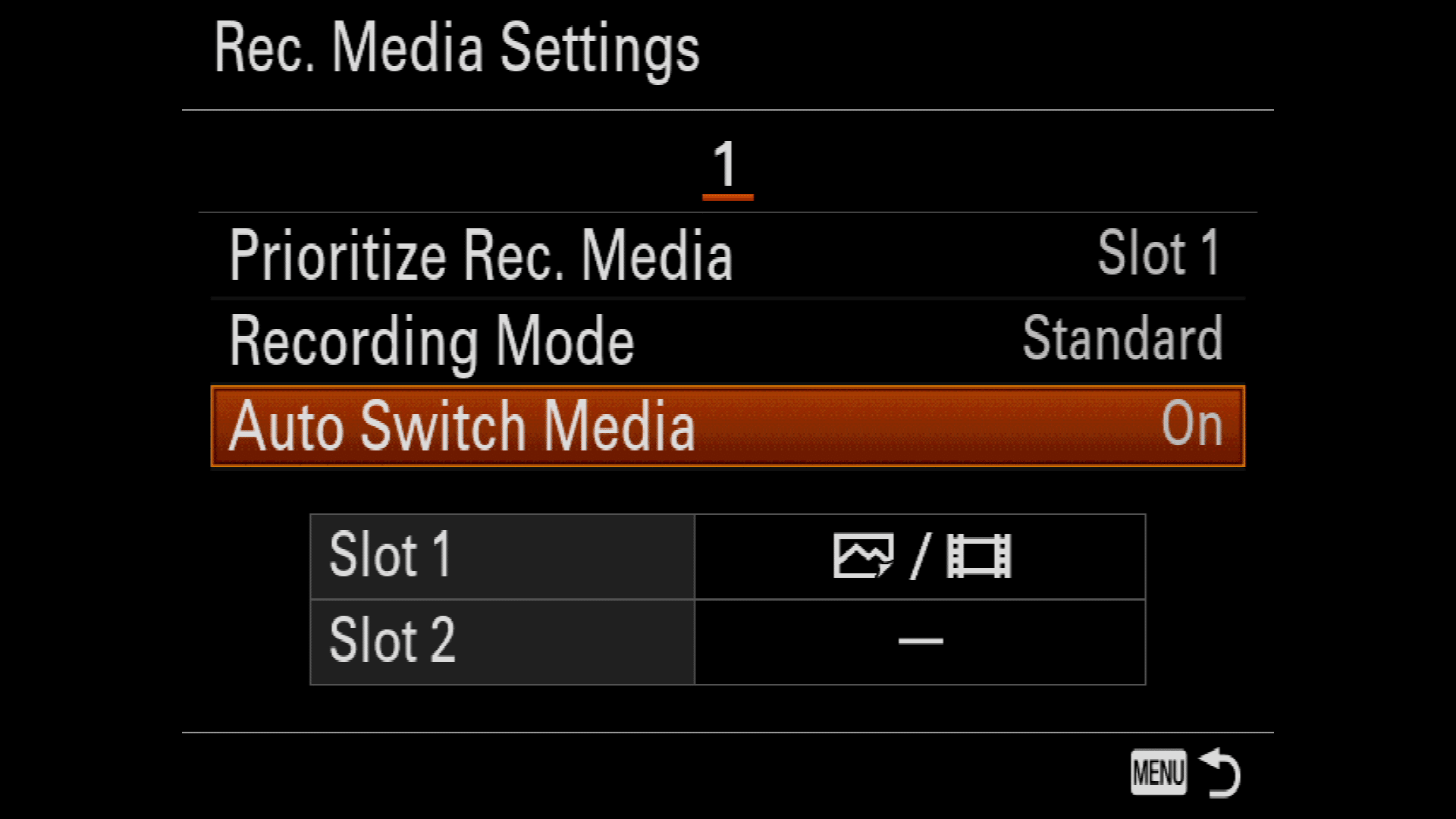 Sony a7R III Auto Switch Media