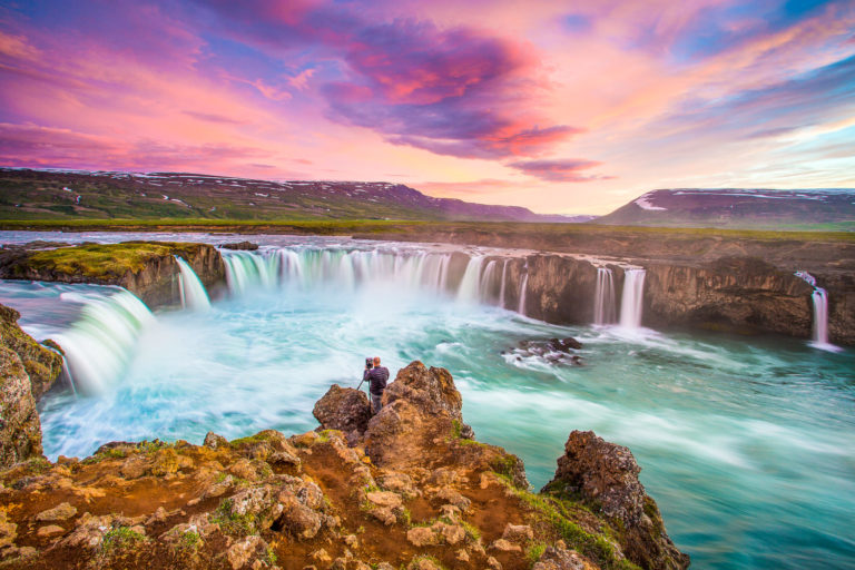 Godafoss Waterfall Iceland Summer Photo Workshop