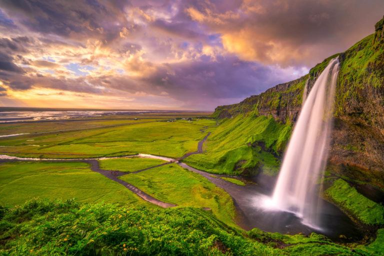 Seljalandsfoss Waterfall Iceland Summer Photo Workshop