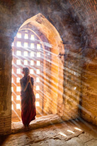 Monk Bagan Myanmar Photo Workshop