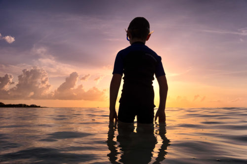 Sunset Silhouette Turks and Caicos with Sony RX0 II