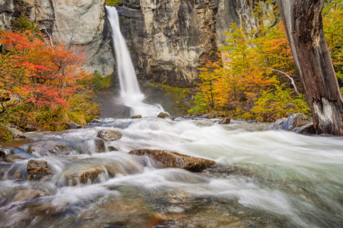 Long Exposure of a Waterfall in Patagonia taken with Sony RX0 II