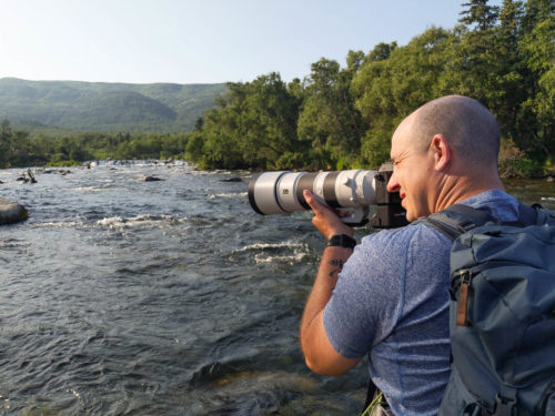 Colby Brown using the a7R IV in Alaska