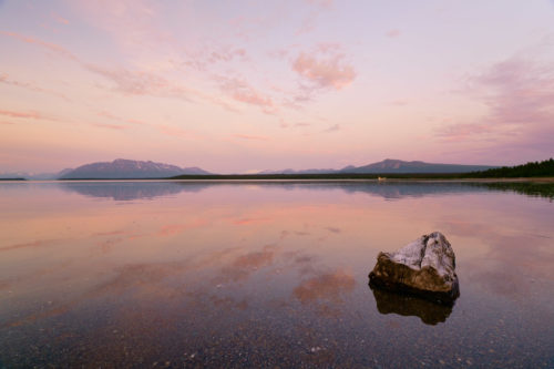 Sony a7R IV IBIS System at work in Alaska at Sunset