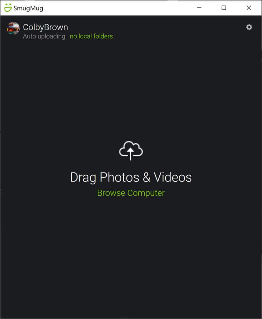 Upload RAW Images to SmugMug Source Desktop App