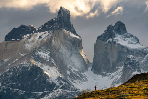 The bold stoic mountains of Torres del Paine National Park in Chile with Colby Brown's Patagonia Photography Workshop