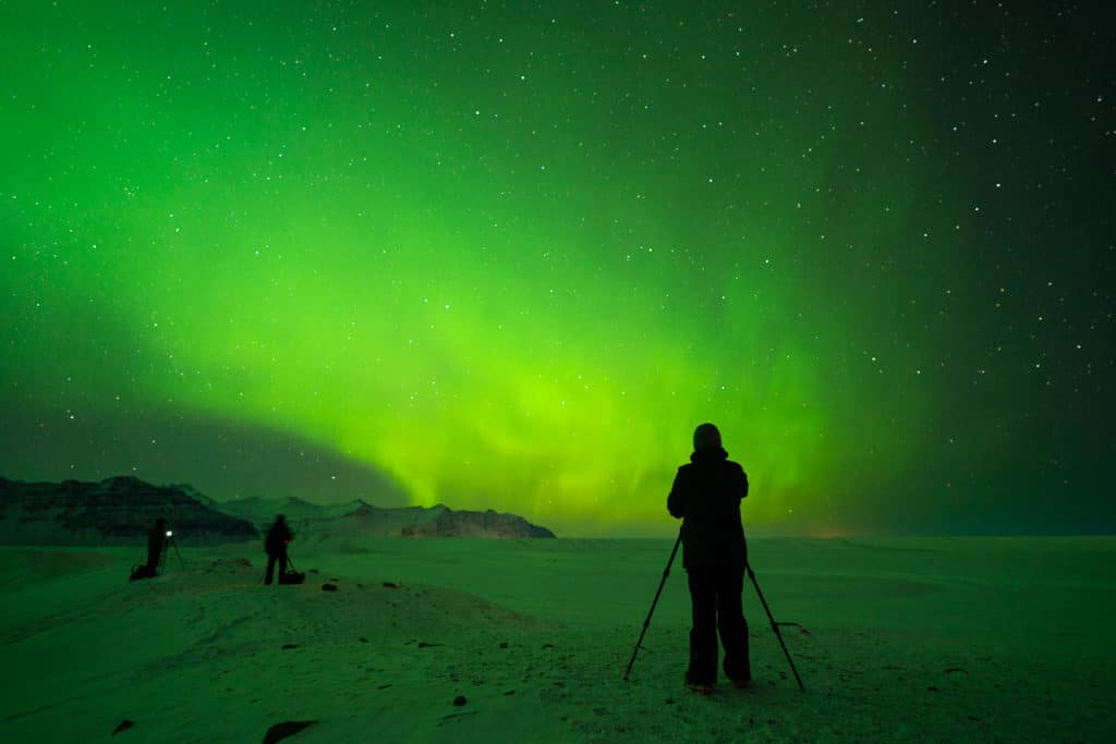 Photographing the Northern Lights from Colby Brown's Iceland Winter Photo Workshop