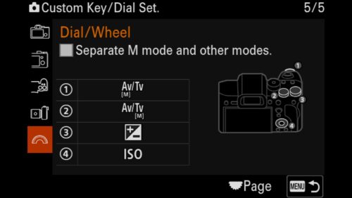 Customizing the Buttons on your Sony A7R V - with the dial wheel