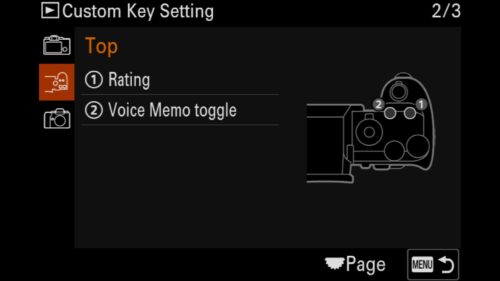 Custom Buttons for Playback Mode