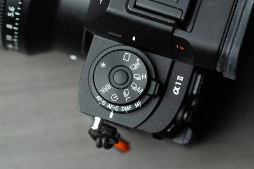 The Drive Mode Dial (New to the Sony a1 II), Single Shot - Shooting a single image Hight + - 30FPS by default ( other Requirements to achieve) High - 20 FPS by default Medium - 15 FPS by default Low - 5 FPS by default Shutter Delay - Sets a countdown timer before an image is taken Bracket Mode - Jumps into the Bracketing mode you had chosen via the menu system * - If you set the Drive Mode Dial to "*", you can change the drive mode via the digital menu system rather than just with the top dial. This is a new feature to the a1 II.