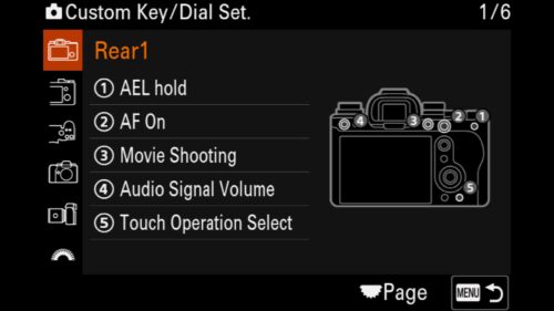 Custom Keys - The three main ways you can customize your a1 II are through the custom buttons/dials, the Fn Menu, or the My Menu option