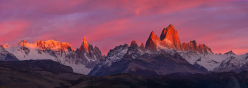 See an incredible sunrise over Mt. Fitz Roy & Cerro Torre during a Colby Brown Patagonia Photography Workshop